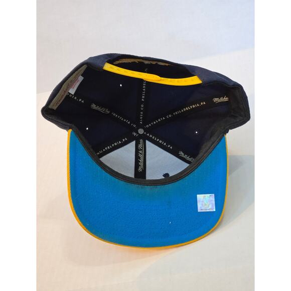 Golden State Warriors Mitchell & Ness Snapback Hat RARE LIMITED Cap Curry Rookie - Picture 2 of 6